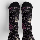 Bright Socks 凝ったシームレス パターン 0039383 ソックス (上部)