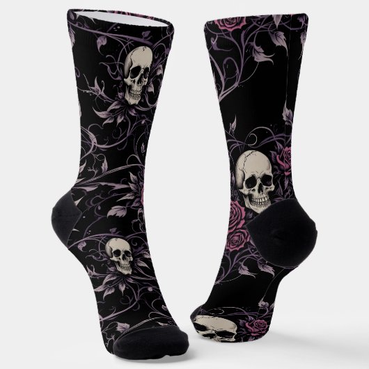 Bright Socks 凝ったシームレス パターン 0039383 ソックス (傾斜あり)