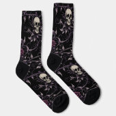 Bright Socks 凝ったシームレス パターン 0039383 ソックス (右)