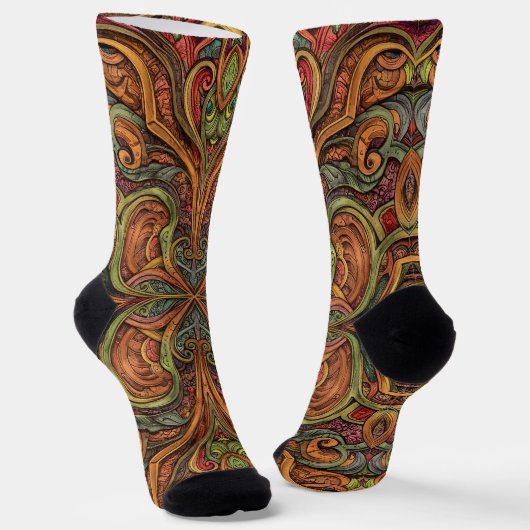 Bright Socks 特殊なシームレスパターン 0039310 ソックス (傾斜あり)