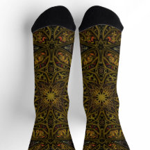 Bright Socks 特殊なシームレス柄 0039286