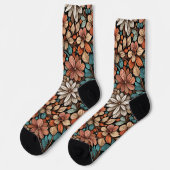 Bright Socks 特殊なシームレス柄 0039388 ソックス (左)