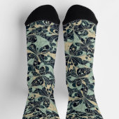 Bright Socks 特殊なシームレス柄 0039402 ソックス (上部)