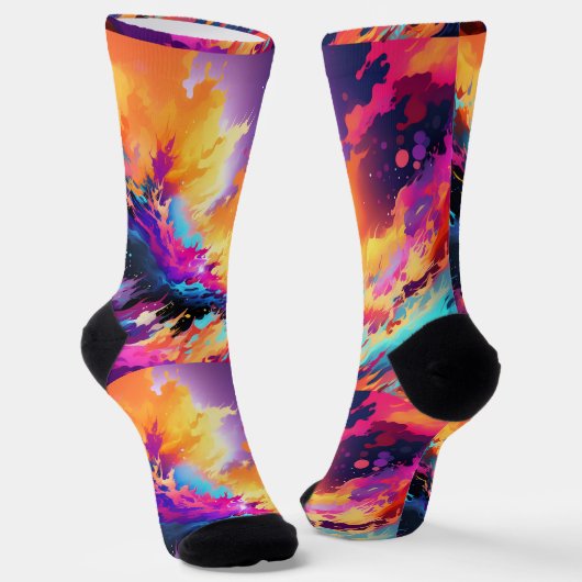 Bright Socks 絵画アート 0038494 ソックス (傾斜あり)