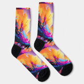 Bright Socks 絵画アート 0038494 ソックス (右)