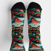 Bright Socks 絵画アート 0038514 ソックス (上部)
