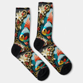 Bright Socks 絵画アート 0038514 ソックス (右)