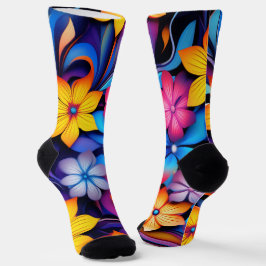 Bright Socks 絵画アート 0038515 ソックス