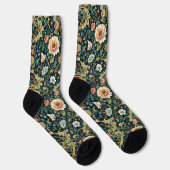 Bright Socks 華やかなシームレス パターン 0039377 ソックス (右)