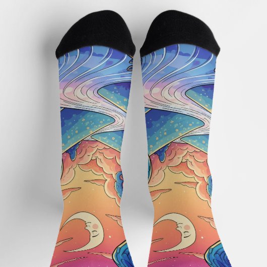 Bright Socks 0035747 ソックス (上部)