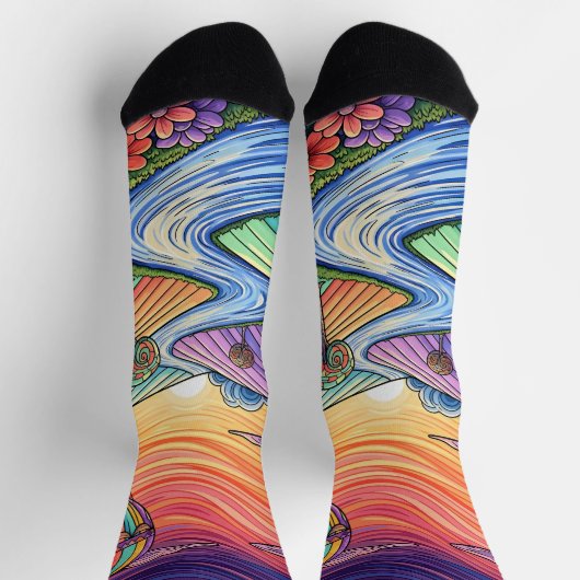 Bright Socks 0035762 ソックス (上部)