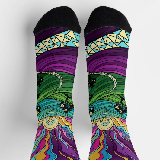 Bright Socks 0035773 ソックス (上部)