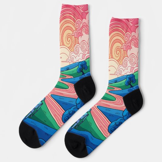 Bright Socks 0035789 ソックス (左)