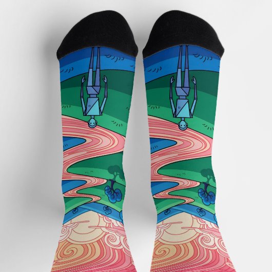 Bright Socks 0035789 ソックス (上部)