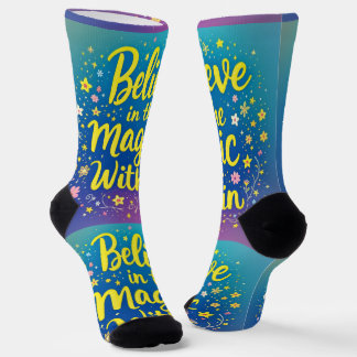 Bright Socks Believe In The Magic Within 0039472 ソックス