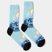 Bright Socks Believe In Yourself Socks 0039473 ソックス (右)