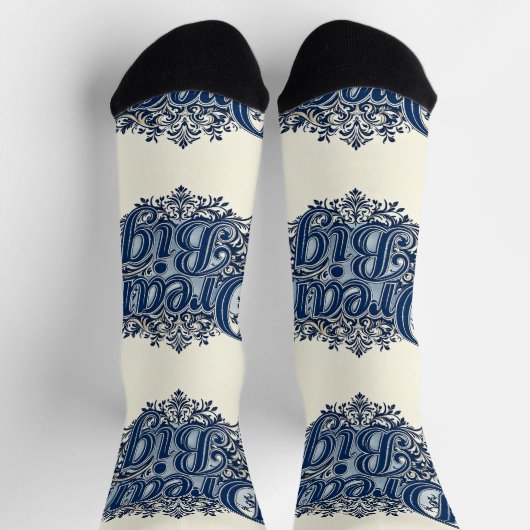 Bright Socks Dream Big 0044036 ソックス (上部)