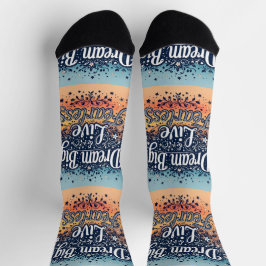 Bright Socks Dream Big & Live Fearless 0044007 ソックス