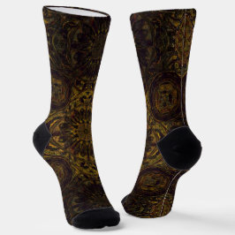 Bright Socks Elaborate Seamless Patterns 0039287 ソックス