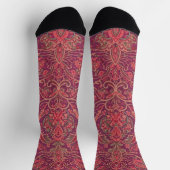 Bright Socks Elaborate Seamless Patterns 0039313 ソックス (上部)