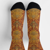 Bright Socks Elaborate Seamless Patterns 0039328 ソックス (上部)