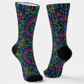 Bright Socks Elaborate Seamless Patterns 0039340 ソックス (傾斜あり)