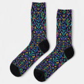 Bright Socks Elaborate Seamless Patterns 0039349 ソックス (左)