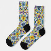 Bright Socks Elaborate Seamless Patterns 0039350 ソックス (左)