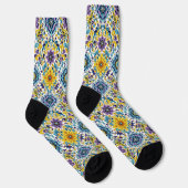 Bright Socks Elaborate Seamless Patterns 0039350 ソックス (右)