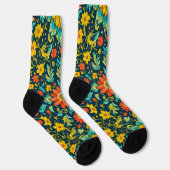 Bright Socks Elaborate Seamless Patterns 0039352 ソックス (右)