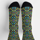 Bright Socks Elaborate Seamless Patterns 0039354 ソックス (上部)