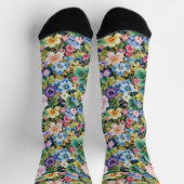 Bright Socks Elaborate Seamless Patterns 0039356 ソックス (上部)