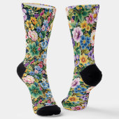Bright Socks Elaborate Seamless Patterns 0039356 ソックス (傾斜あり)