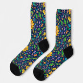 Bright Socks Elaborate Seamless Patterns 0039361 ソックス (左)