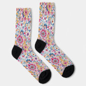 Bright Socks Elaborate Seamless Patterns 0039362 ソックス (右)