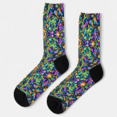 Bright Socks Elaborate Seamless Patterns 0039363 ソックス (左)