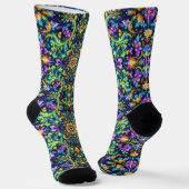 Bright Socks Elaborate Seamless Patterns 0039363 ソックス (傾斜あり)