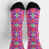 Bright Socks Elaborate Seamless Patterns 0039365 ソックス (上部)