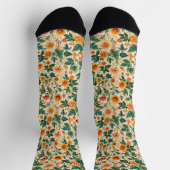 Bright Socks Elaborate Seamless Patterns 0039371 ソックス (上部)