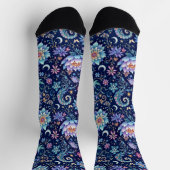 Bright Socks Elaborate Seamless Patterns 0039378 ソックス (上部)