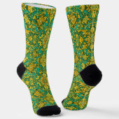 Bright Socks Elaborate Seamless Patterns 0039380 ソックス (傾斜あり)