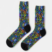 Bright Socks Elaborate Seamless Patterns 0039381 ソックス (左)