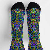 Bright Socks Elaborate Seamless Patterns 0039381 ソックス (上部)