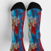 Bright Socks Elaborate Seamless Patterns 0039384 ソックス (上部)