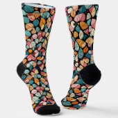 Bright Socks Elaborate Seamless Patterns 0039396 ソックス (傾斜あり)