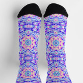 Bright Socks Elaborate Seamless Patterns 0039404 ソックス (上部)