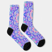 Bright Socks Elaborate Seamless Patterns 0039404 ソックス (右)