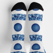 Bright Socks Elaborate Seamless Patterns 0039406 ソックス (上部)