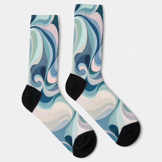 Bright Socks Elaborate Seamless Patterns 0039413 ソックス (右)