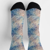 Bright Socks Elaborate Seamless Patterns 0039414 ソックス (上部)